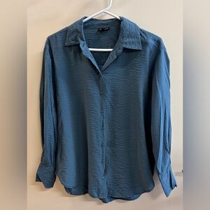 Dynamite Blue Blouse